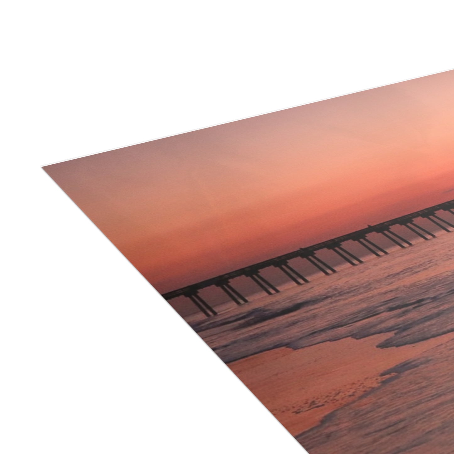 Sunset Beach Greeting Cards, Perfect for Thank You, Holidays, Occasions, Invitations, Summer Celebrations, 1-50pcs Set