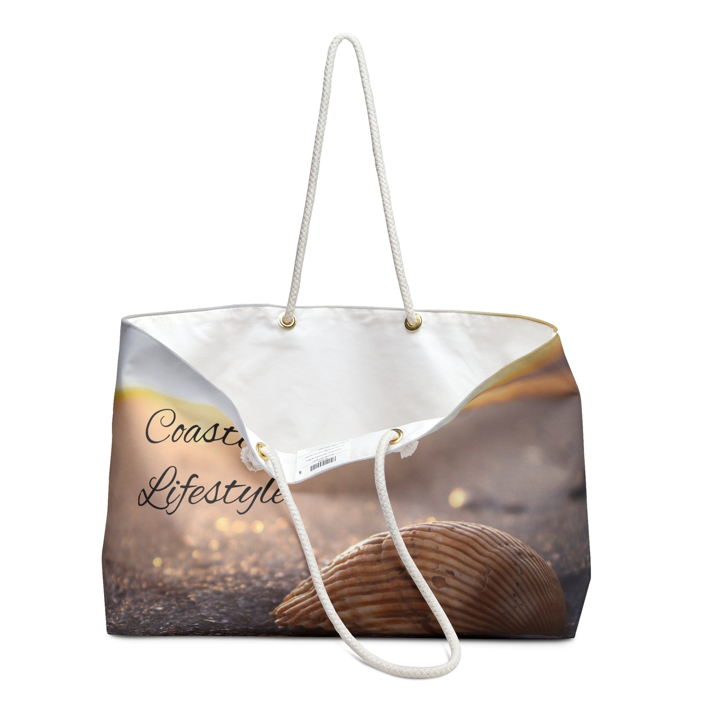 Weekender Bag - Shell Sunrise Tybee Island Georgia