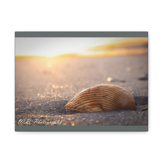 Canvas 12"X9" Luck Love Life Shell Sand