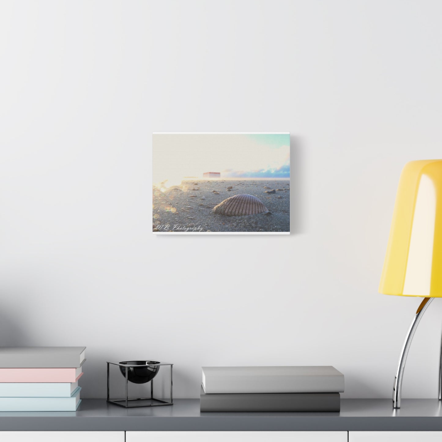Canvas Wall Art - Coastal Lifestyle Shell Design from Tybee Island Georgia