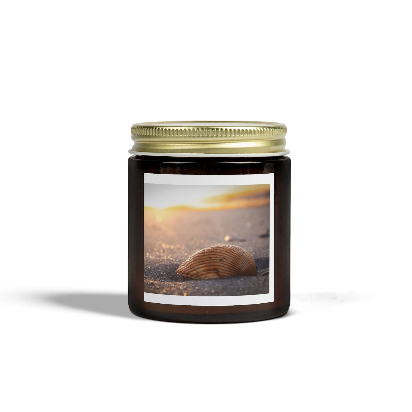 Beach Vibes Scented Candle - Coconut Apricot Wax, Seaside Decor, Eco-Friendly Gift, Relaxation Candle, Housewarming
