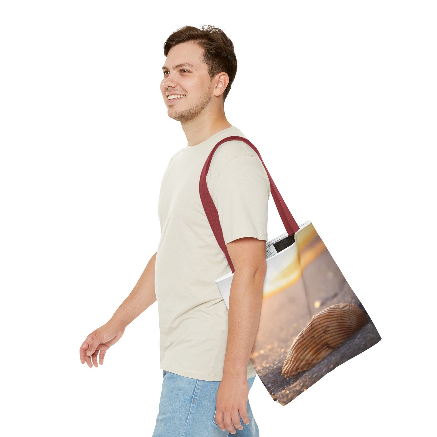 Shell Tote Bag - Lovely Shell on Tybee Island