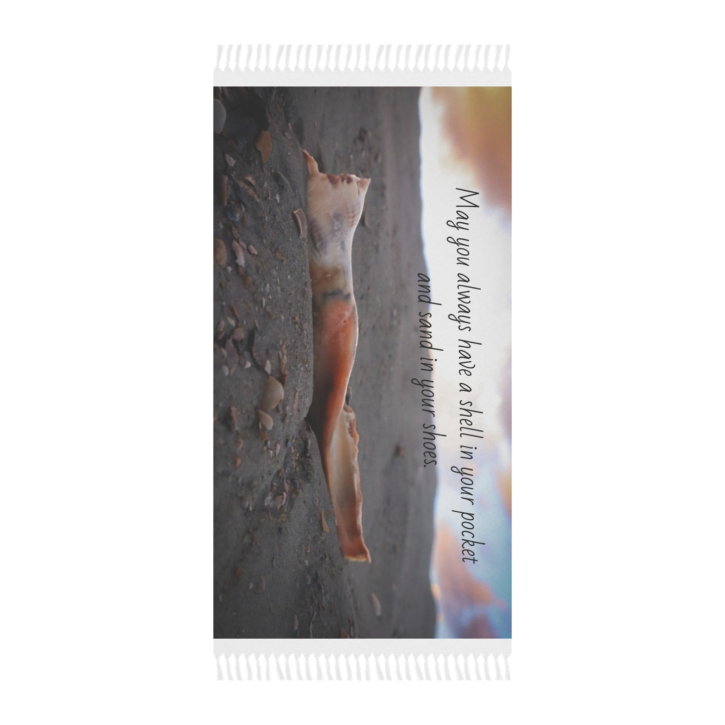 Boho Beach Towel - Inspirational Coastal Decor, Perfect for Summer Gifts, Beach Days, Relaxation, Bohemian Home