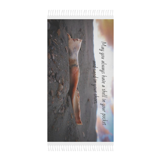 Boho Beach Towel - Inspirational Coastal Decor, Perfect for Summer Gifts, Beach Days, Relaxation, Bohemian Home