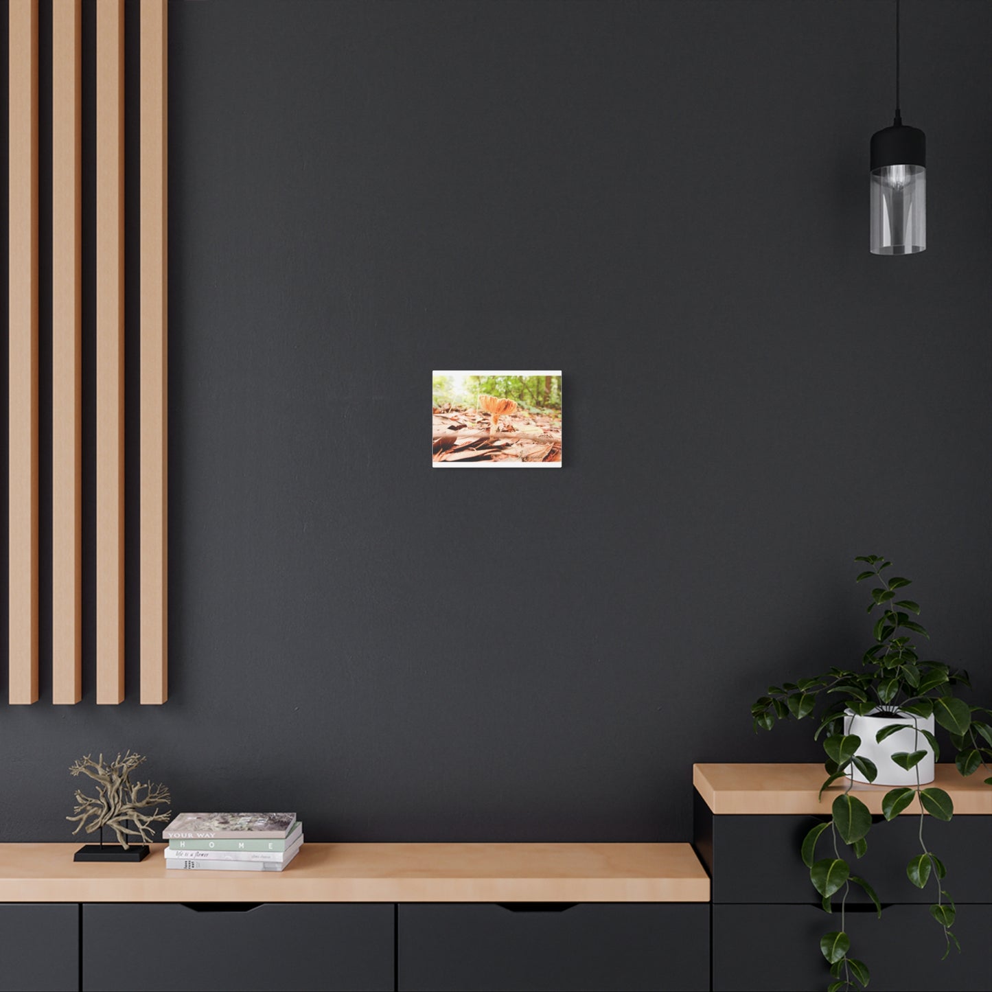 Nature-Inspired Wall Art, Canvas Print, Home Decor, Office Decor, Mushroom Photography, Gift for Nature Lovers
