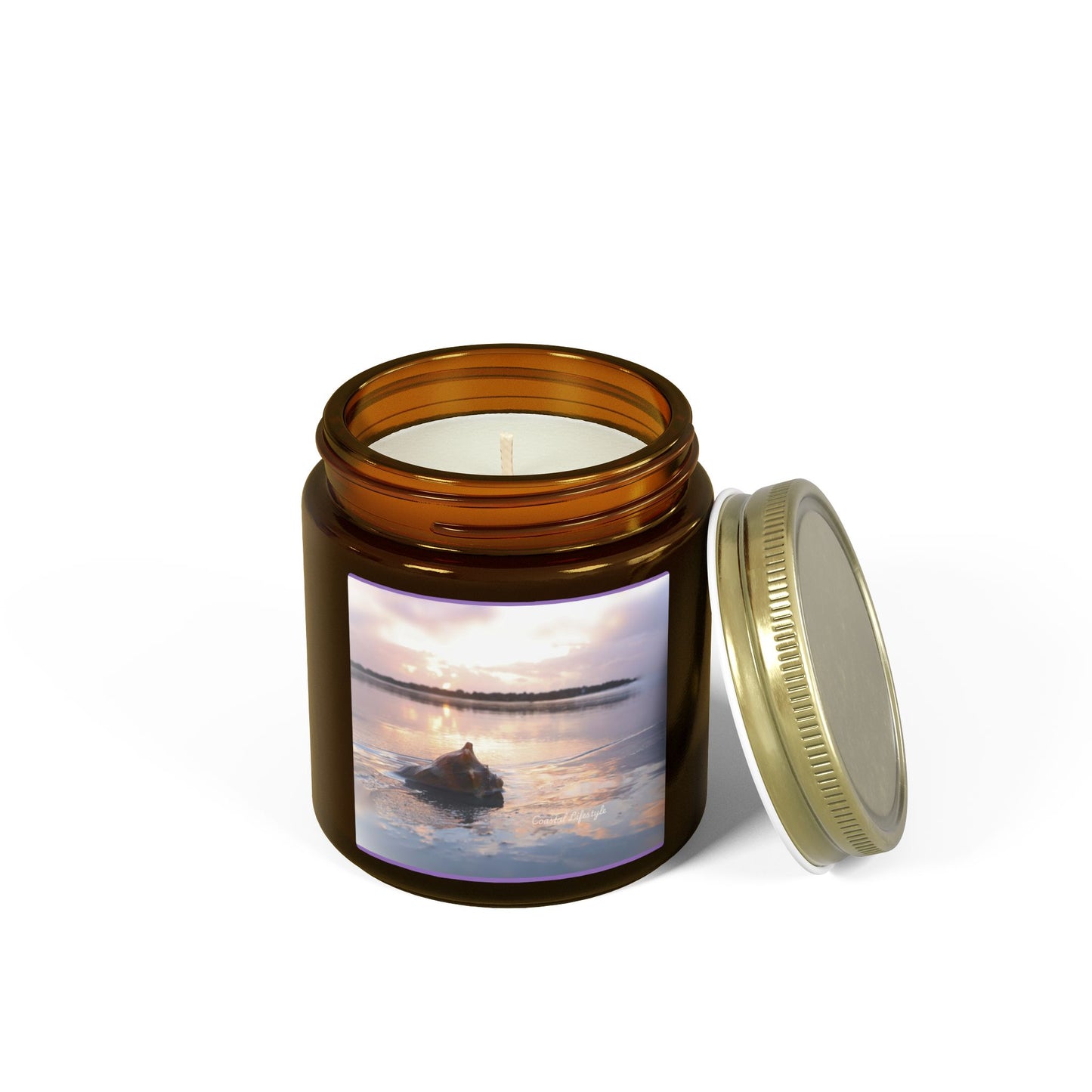 Balance and Harmony  Scented Candle — Coconut Apricot Wax (4oz & 9oz)