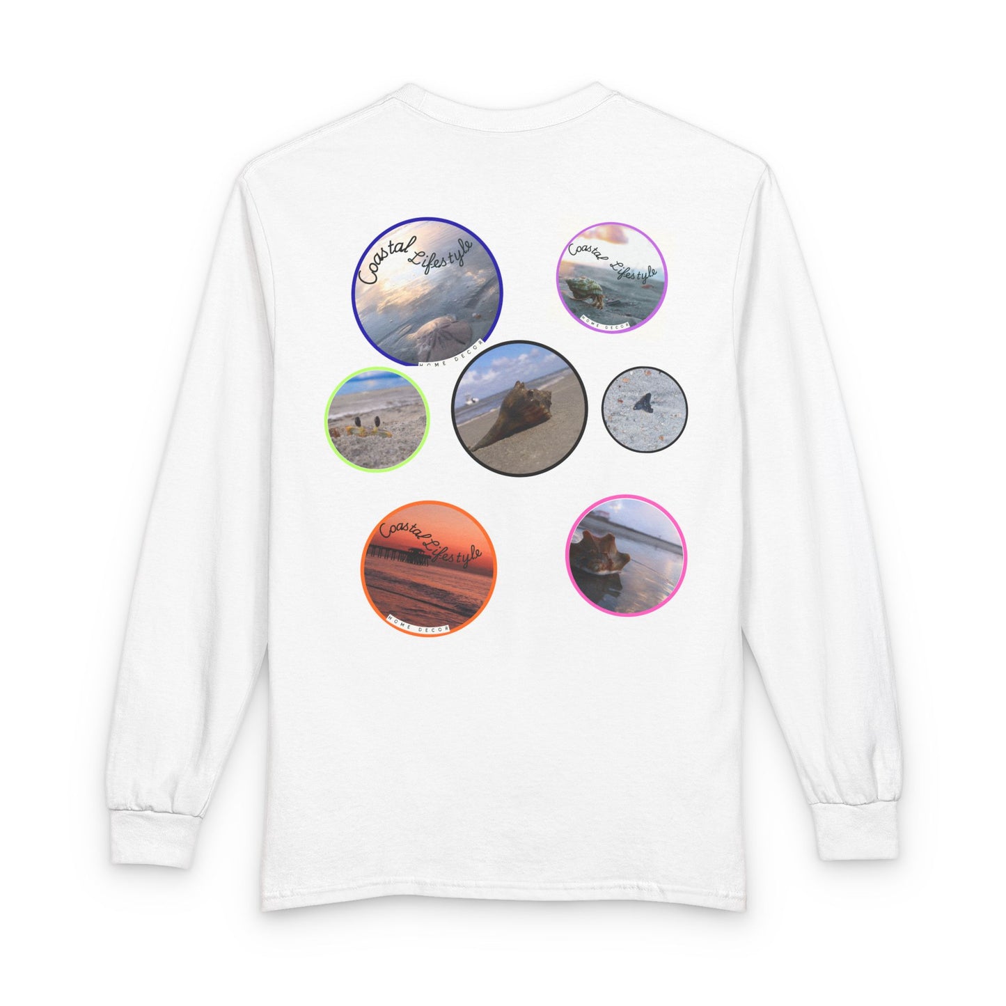 Good Vibrations Long Sleeve T-Shirt — Retro Positive Vibes