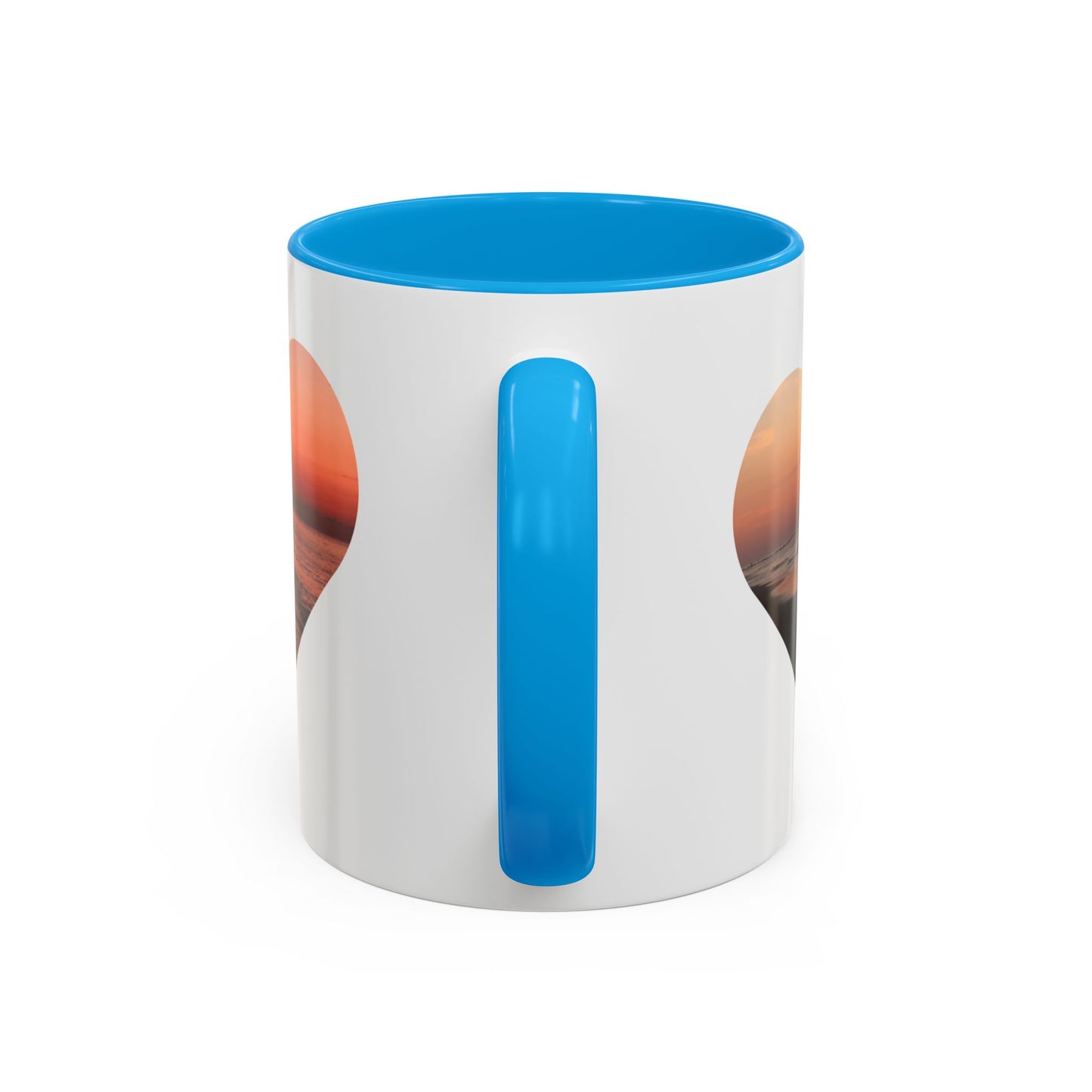 Coastal 'So Lucky' Ceramic Mug — Colorful 11oz & 15oz Beach Lover Gift