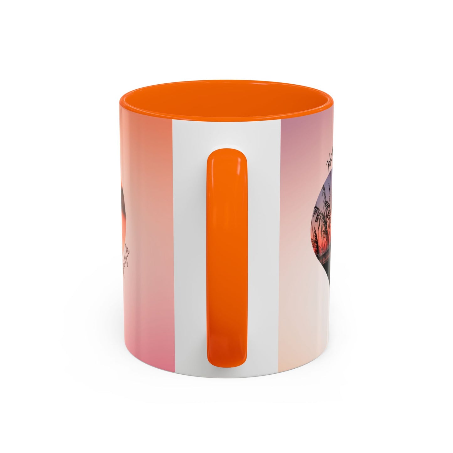 Home is where the coast is heart mug