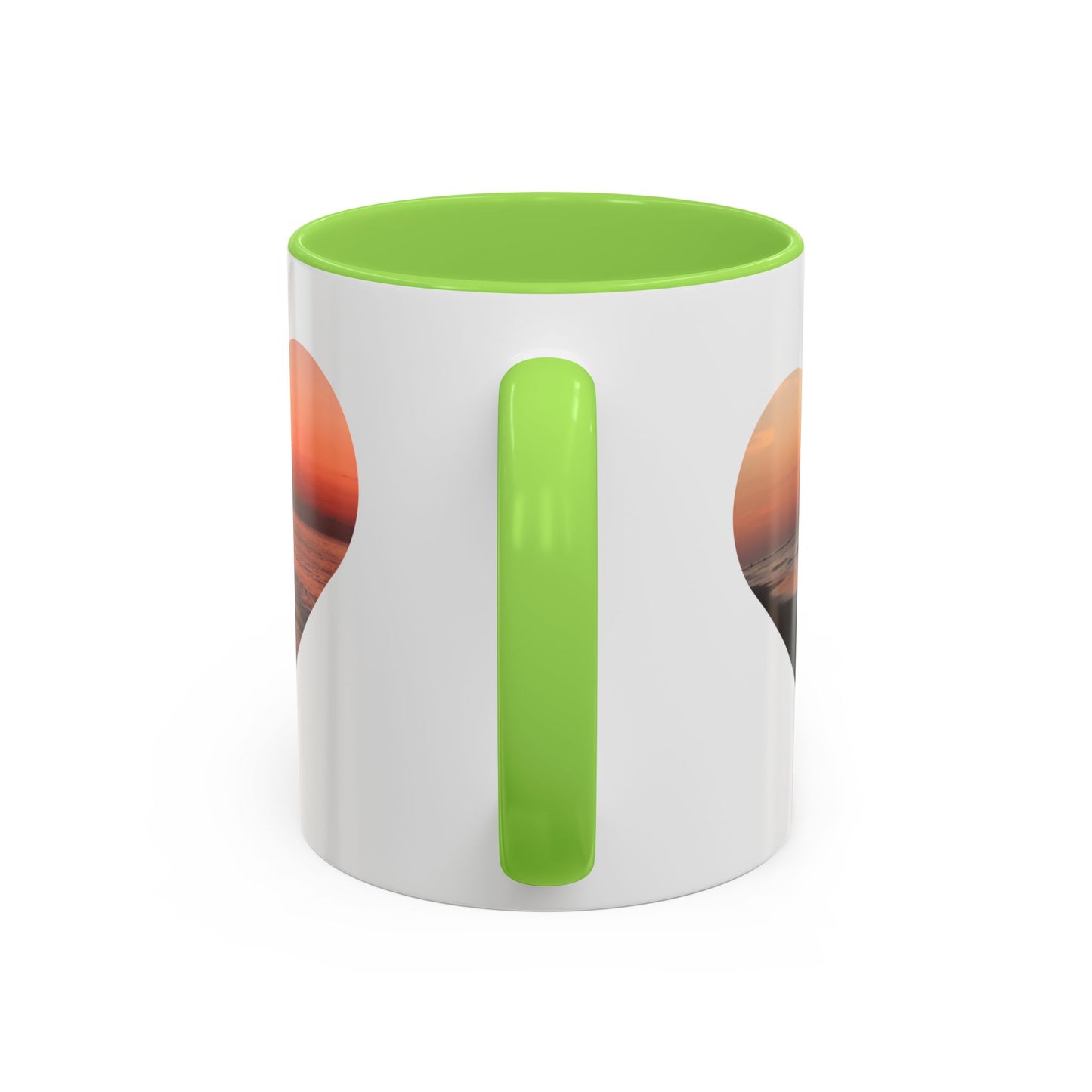 Coastal 'So Lucky' Ceramic Mug — Colorful 11oz & 15oz Beach Lover Gift