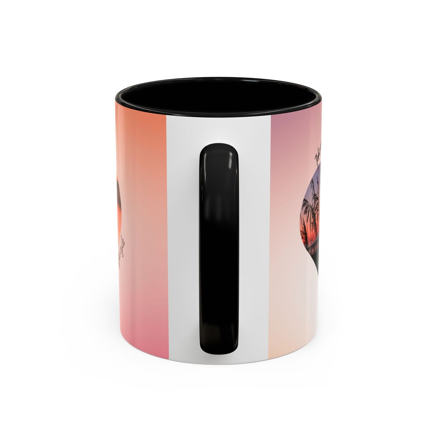 Home is where the coast is heart mug