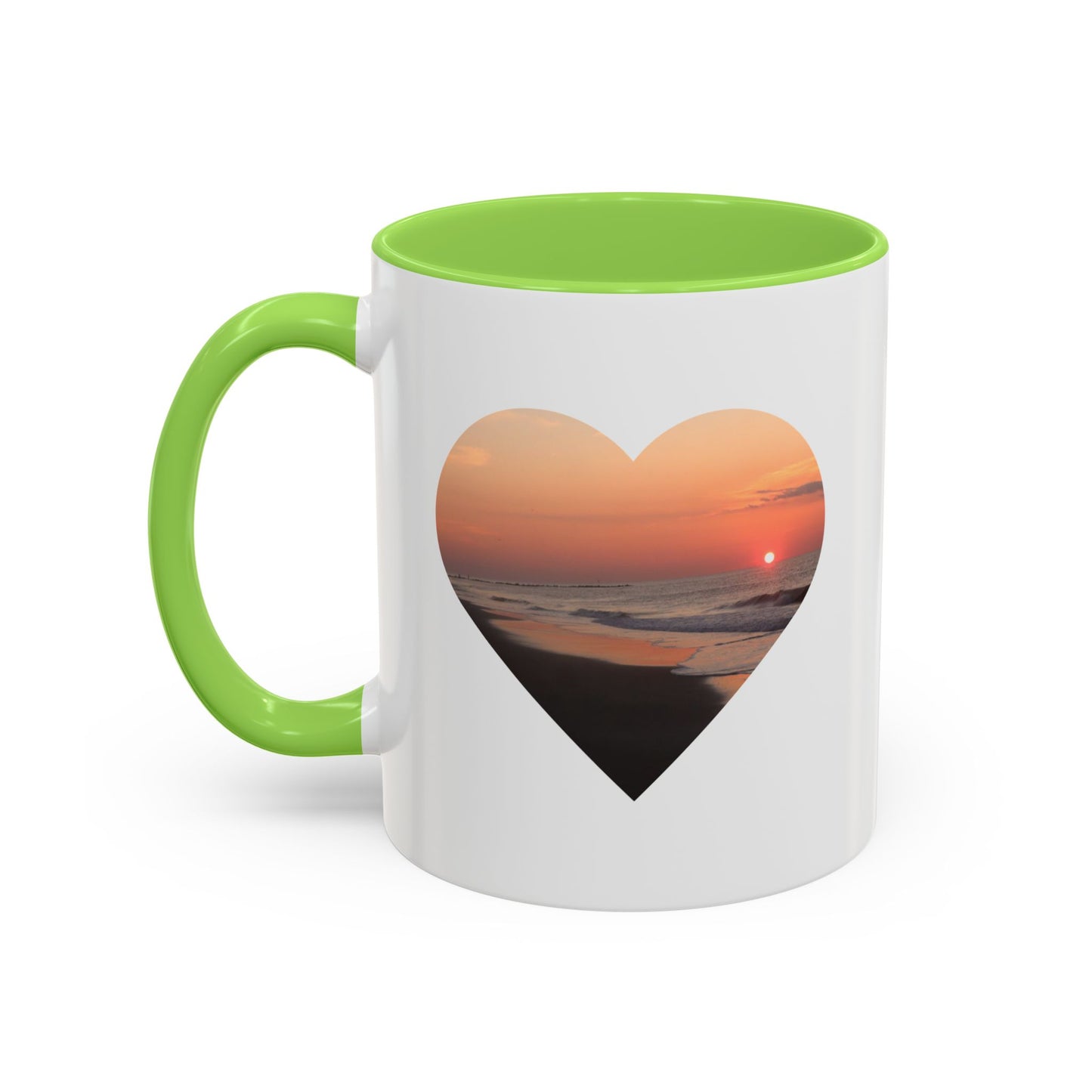 Coastal 'So Lucky' Ceramic Mug — Colorful 11oz & 15oz Beach Lover Gift