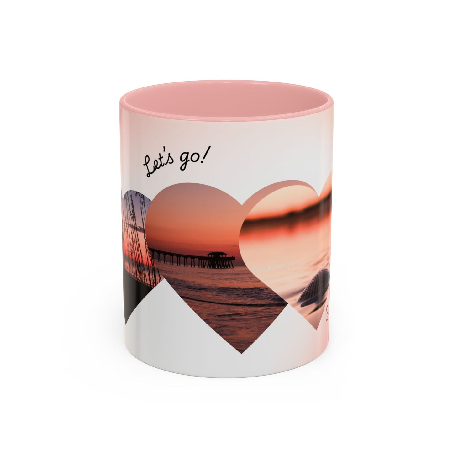 Come With Me I Love You Accent Coffee Mug — 11/15oz Romantic Ceramic Mug