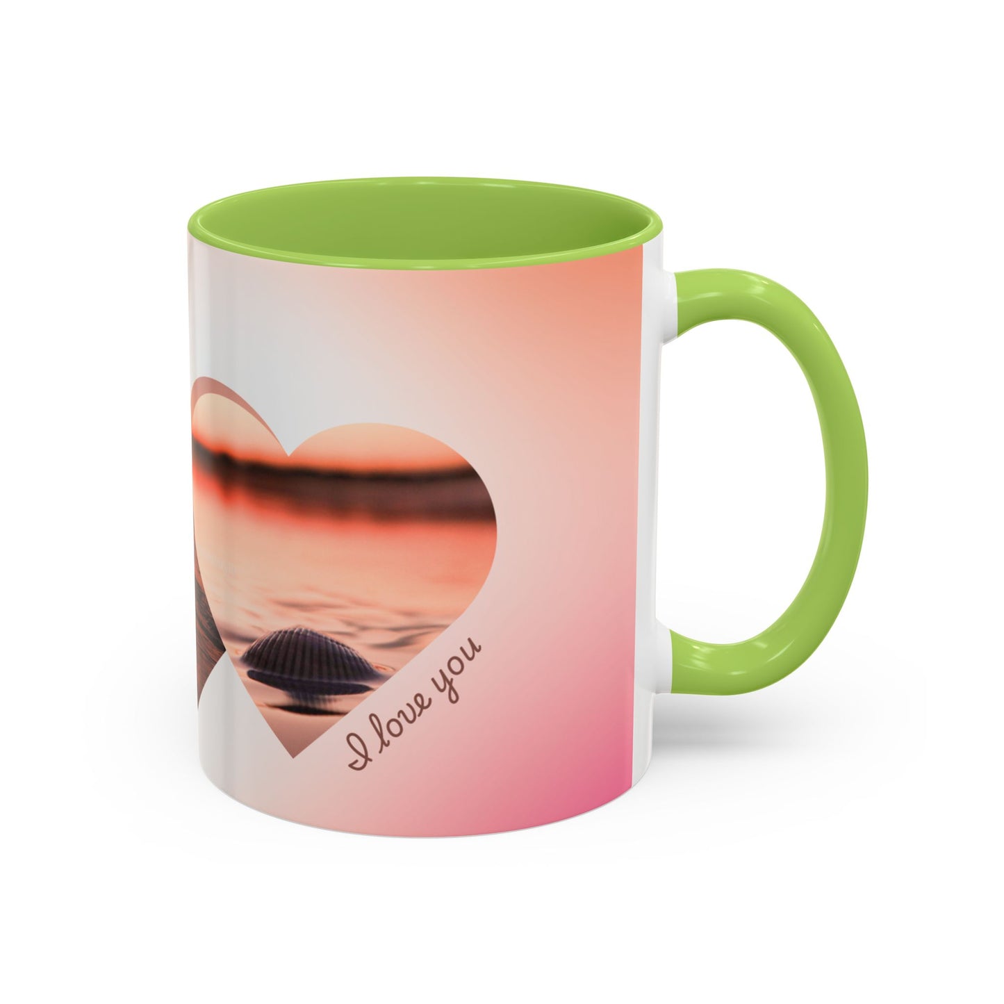 Come With Me I Love You Accent Coffee Mug — 11/15oz Romantic Ceramic Mug