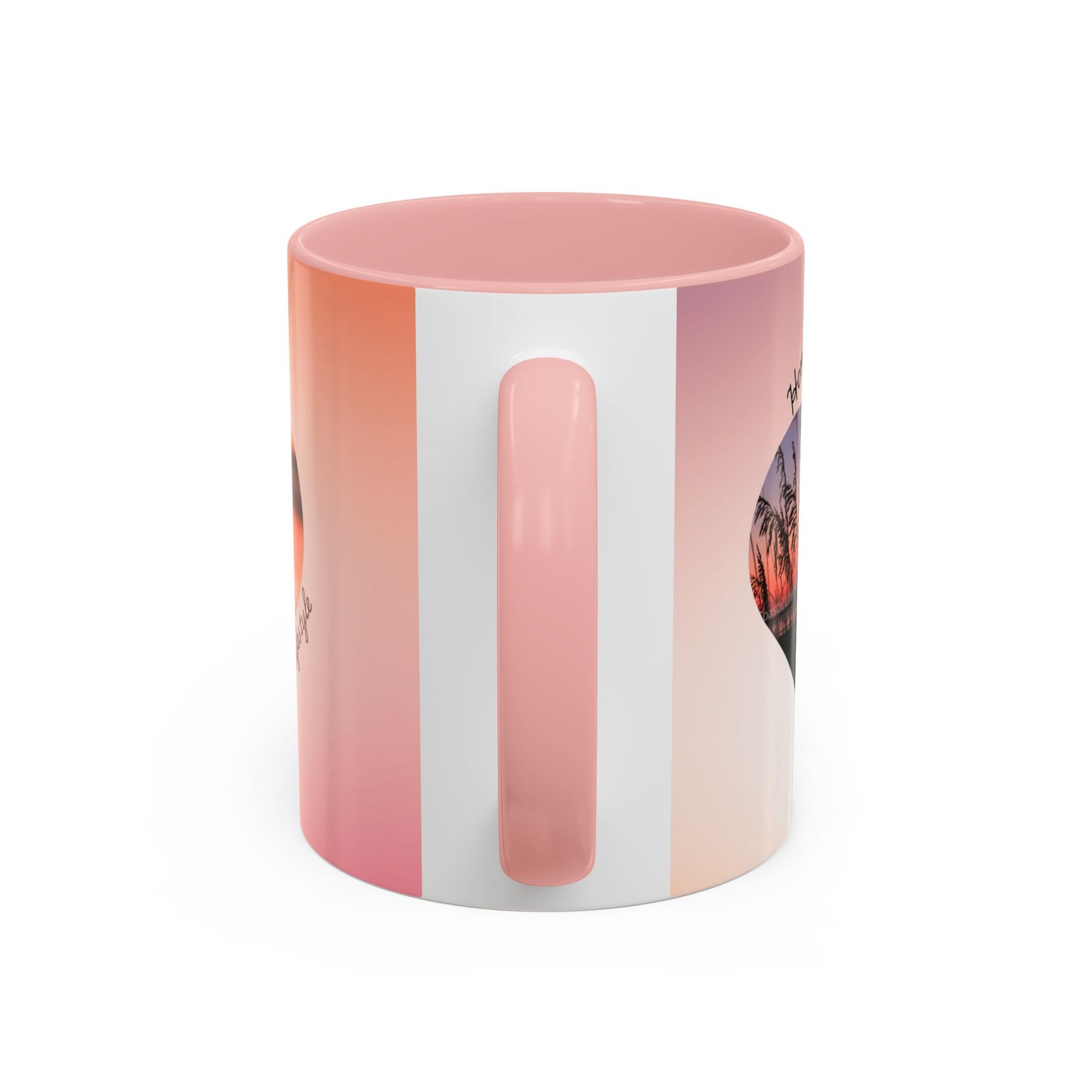 Home is where the coast is heart mug