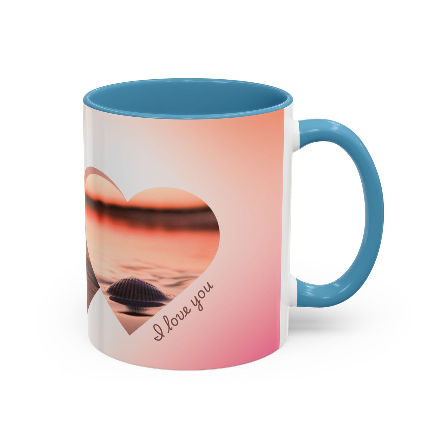 Come With Me I Love You Accent Coffee Mug — 11/15oz Romantic Ceramic Mug